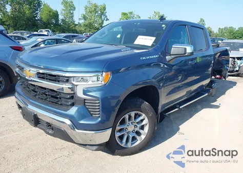 2024 Chevrolet Silverado 1500 4Wd Short Bed Lt With 2Fl from USA, damaged, VIN 1GCPDKEKXRZ372608